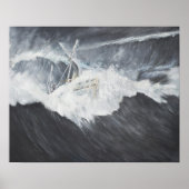 De Gigantic Wave Poster (Voorkant)