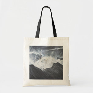 De Gigantic Wave Tote Bag