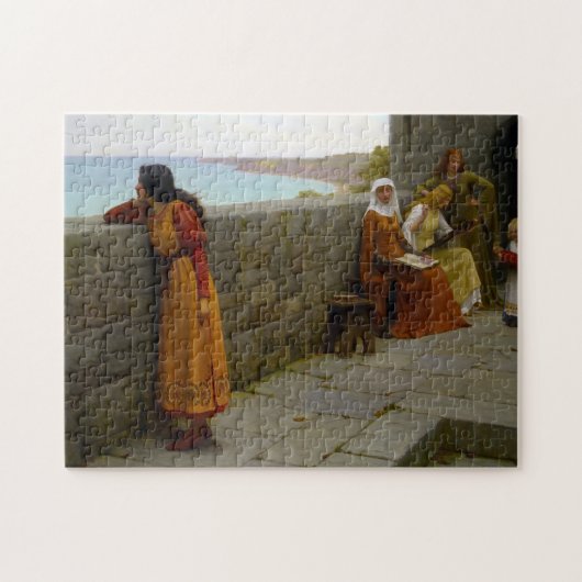 De gijzelaar, c. 1912, ingediend door Edmund Blair Legpuzzel (Horizontaal)