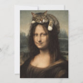 De gil kat parodie kunst kaart (Achterkant)