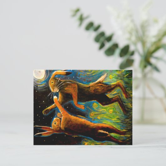 De gilijsten briefkaart (Staand voorkant)