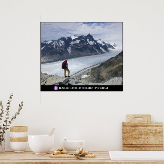 De Gilkey-moersleutel in Alaska vergeten Poster (Keuken)