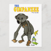 De Gimpansee Briefkaart (Voorkant)
