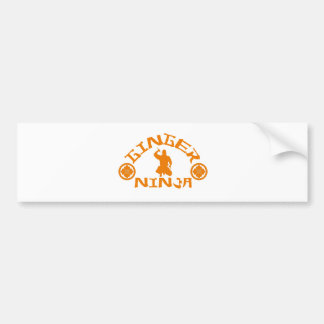 De Ginger Ninja Bumpersticker