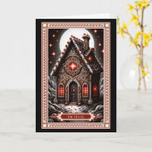 De Gingerbread House Tarot Kaart (Gele Bloem)