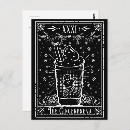 De Gingerbread Latte Tarot Kaart (Voorkant / Achterkant)