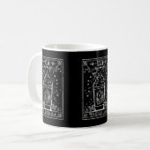 De Gingerbread Latte Tarot Kaart Koffiemok (Voorkant links)
