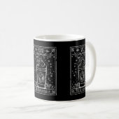 De Gingerbread Latte Tarotkaart Koffiemok (Voorkant rechts)