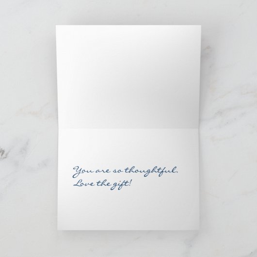 de ginkgo bladeren op textuur danken u kaarden bedankkaart (Binnen)