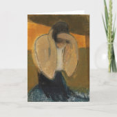 De Gipsy Woman, Helene Schjerfbeck Bedankkaart (Voorkant)