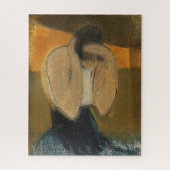 De Gipsy Woman, Helene Schjerfbeck Legpuzzel (Verticaal)