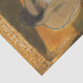 De Gipsy Woman, Helene Schjerfbeck, ontkoppeling Tissuepapier (Detail)