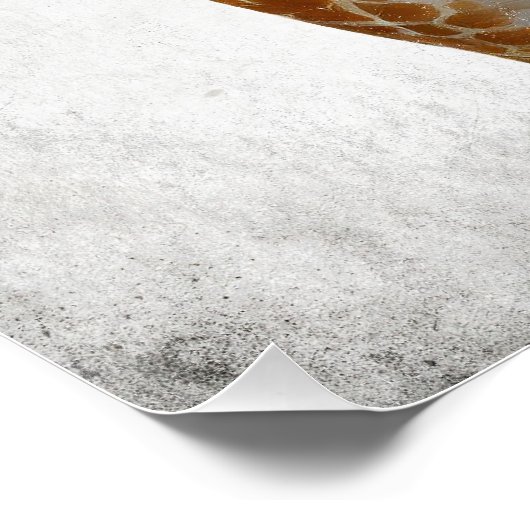 De giraf perfect poster (Hoek)