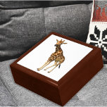 De Giraffe Cadeaudoosje<br><div class="desc">Dit mooie ontwerp is voorzien van een jonge Rothschild's giraffe.</div>