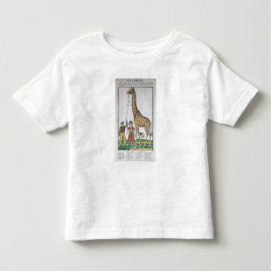 De Giraffe die aan Koning wordt aangeboden uit Pas Kinder Shirts