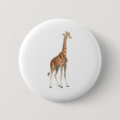 De Giraffe Ronde Button 5,7 Cm (Voorkant)