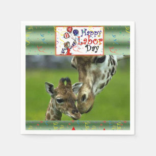 De Giraffe van de Servetten van het Document van