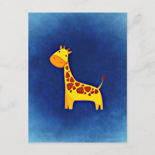 De Giraffe van het baby Briefkaart (Voorkant)