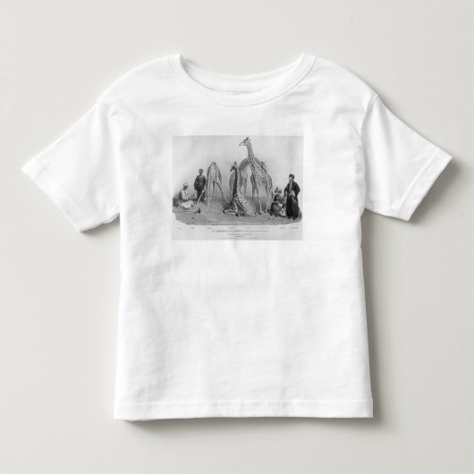 De Giraffes met de Arabieren Kinder Shirts (Voorkant)