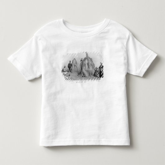 De Giraffes met de Arabieren Kinder Shirts (Voorkant)