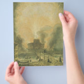 De Girandola bij de Castel Sant'Angelo Flyer (Hand)