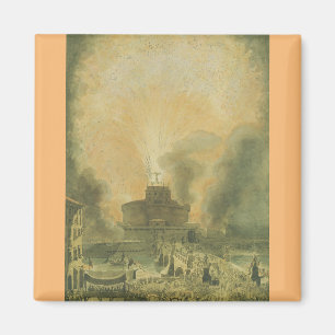 De Girandola bij de Castel Sant'Angelo Magneet