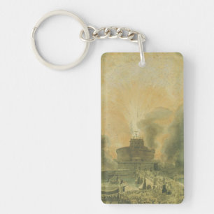 De Girandola bij de Castel Sant'Angelo Sleutelhanger