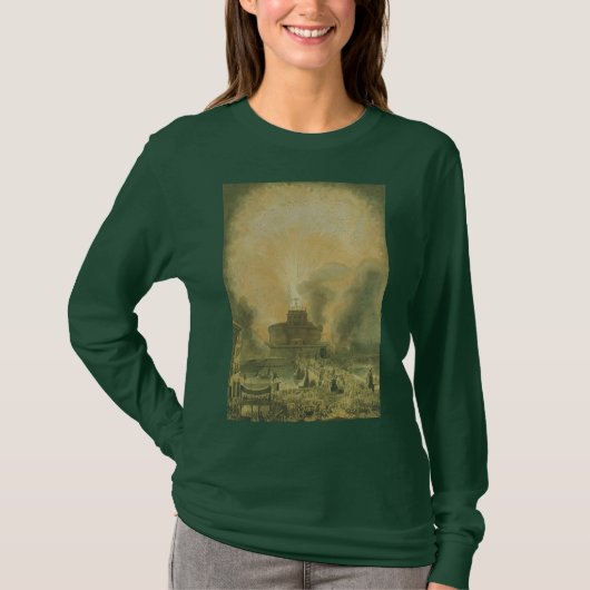 De Girandola bij het Castel Sant'Angelo T-shirt (Voorkant)