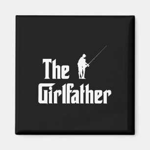 De Girlfather Grappige vader van het meisje Vist e Magneet