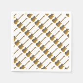 De gitaar servetten (Voorkant)