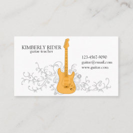De gitaar visitekaartje