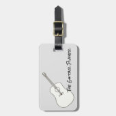 De gitaarspeler, Aangepaste Bagagelabels (Voorkant verticaal)