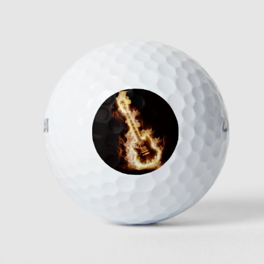 ***DE GITAR** GOLF BALL GOLFBALLEN (Voorkant)