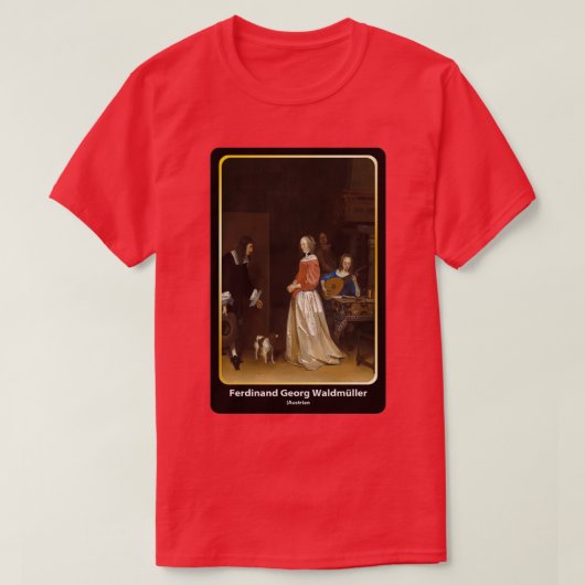 De gitaren bezoeken 1658 KART T-shirt (Design voorkant)