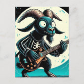 De gitarist van Black Goat Briefkaart (Voorkant)