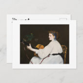 De gitarist van Édouard Manet Briefkaart (Voorkant / Achterkant)