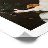 De gitarist van Édouard Manet Poster (Hoek)