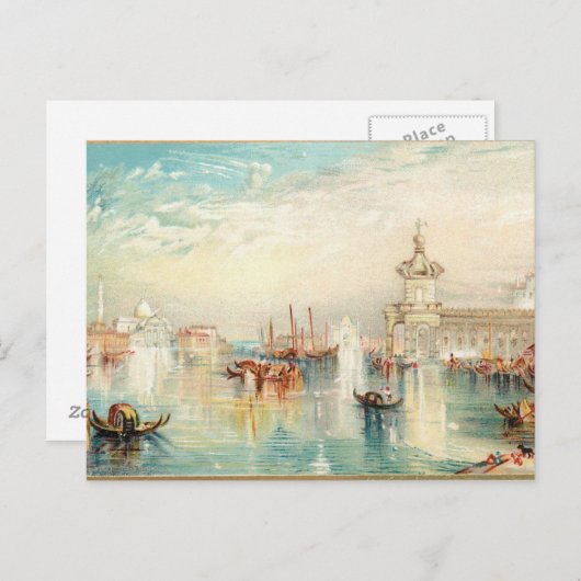De Giudecca Venice Briefkaart (Voorkant / Achterkant)