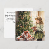 De Giving Tree Feestdagenkaart (Voorkant / Achterkant)