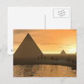 De Giza Necropolis Briefkaart (Voorkant / Achterkant)