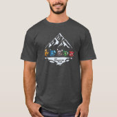 De Glacerian Trail - Grijze T-Shirt (Voorkant)