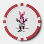 De Glam Rabbit Revolutie Poker Chips (Voorkant)