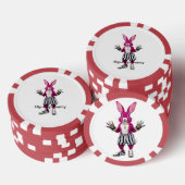 De Glam Rabbit Revolutie Poker Chips (Opstapeling)