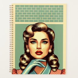 De glamor vrouwenmode uit de jaren vijftig, jurken planner