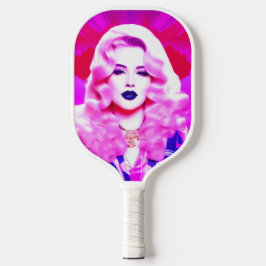 De Glamour Magie van een Blauw geblazen Kus Pickleball Paddle