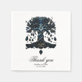 De glans van de levensboom, de Pareltjes van de zi Servet (Voorkant)