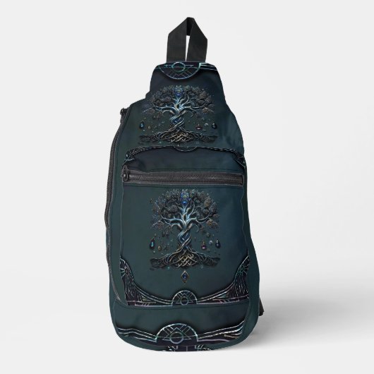 De glans van de levensboom, de Pareltjes van de zi Sling Bag (Voorkant)