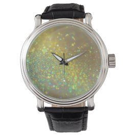 De glanzende holografische opaal horloge