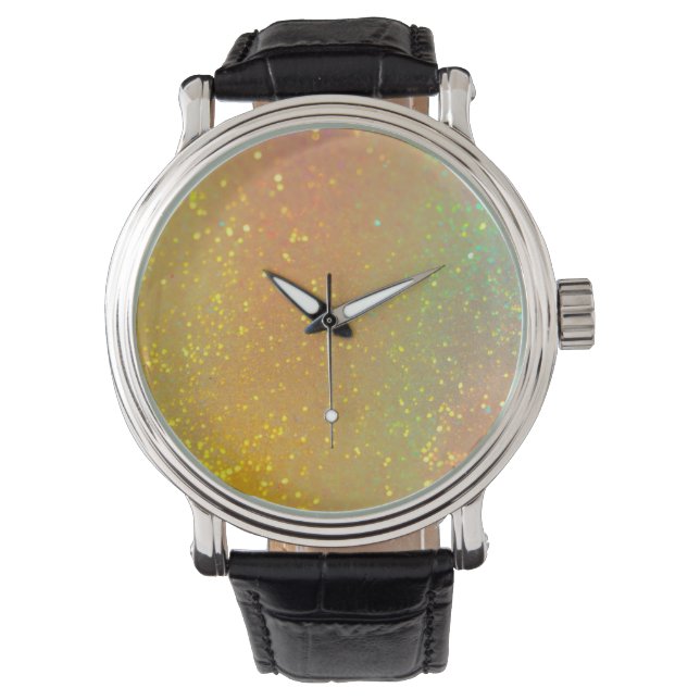 De glanzende holografische opaal horloge (Voorkant)