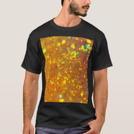 De glanzende holografische opaal t-shirt